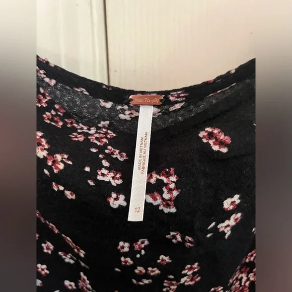 FREE PEOPLE - MIDI HANKER-CHIEF SKIRT - Picture 2 of 2